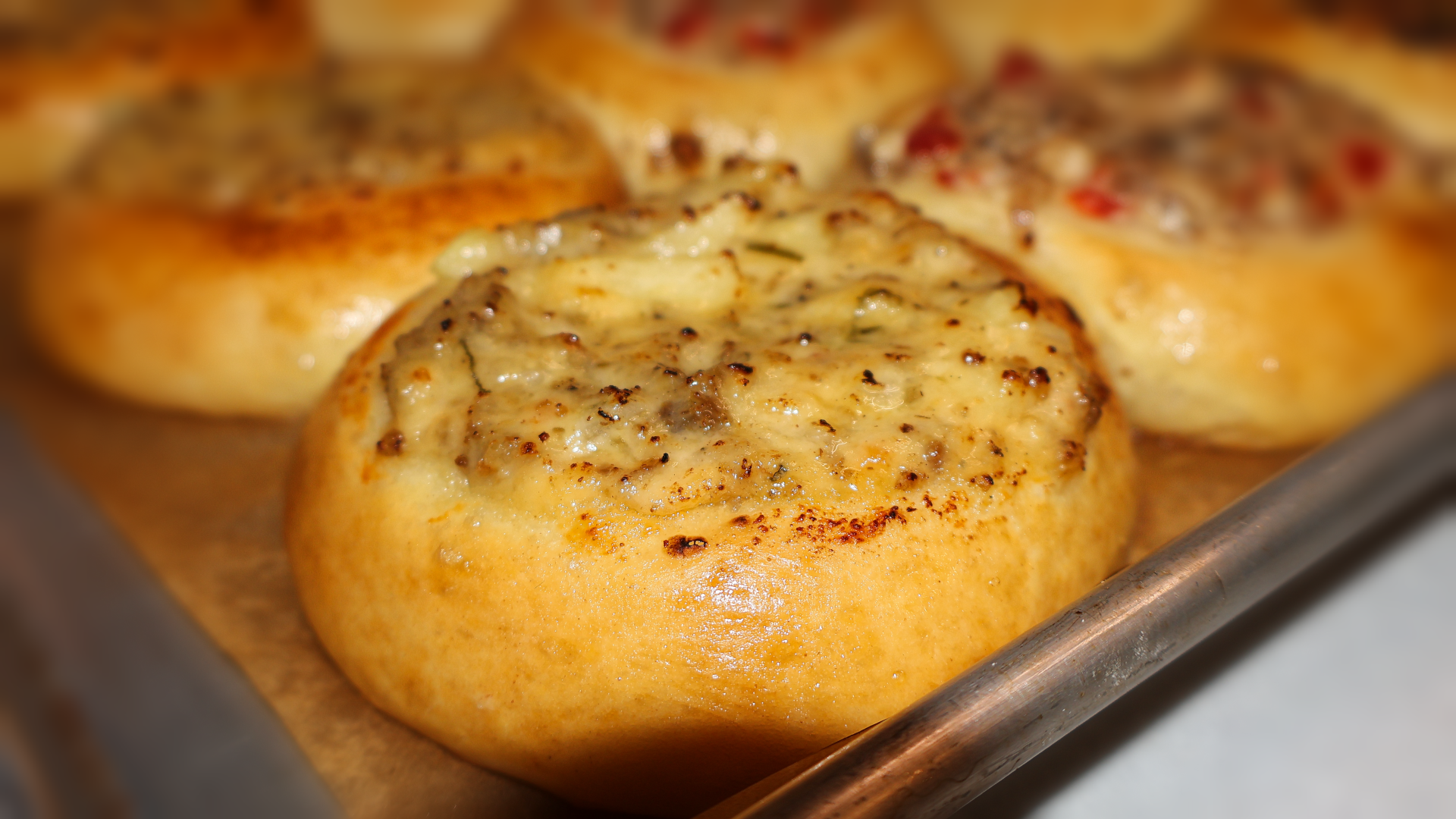 Kolache – Sausage Apple Gouoda Hero